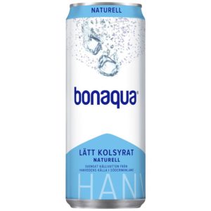 Bonaqua Vatten Naturell Burk 33cl