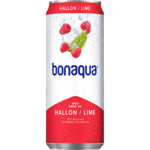 Bonaqua Vatten Hallon/Lime Burk 33cl